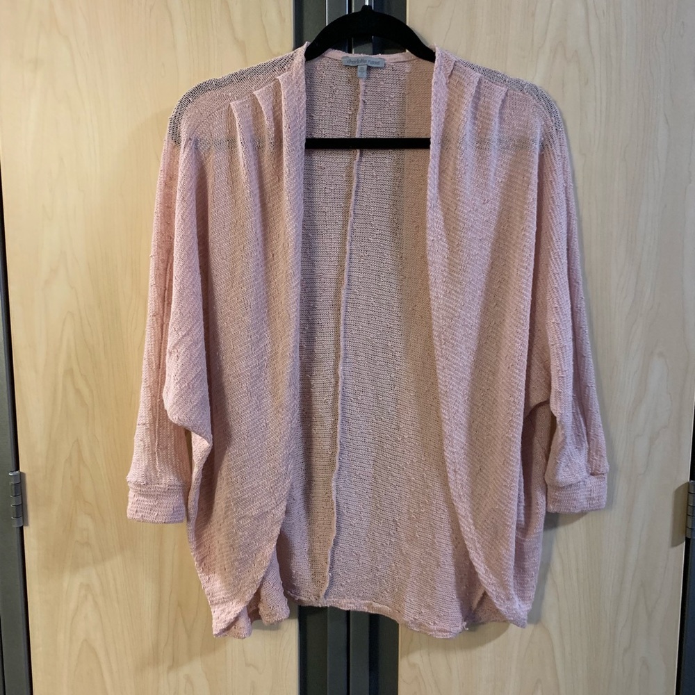 Light pink cardigan